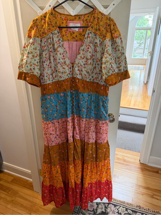 Anthropologie Dresses & Skirts - Anthropologies tiered and true maxi dress Sz XL